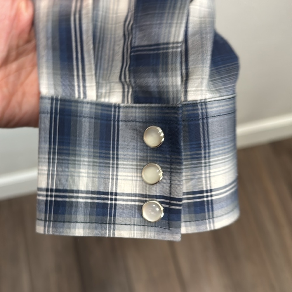 Pendleton Pima Cotton Snap Button Shirt Plaid - image 5